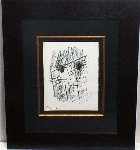 Picasso original lithograph from rare limited edition