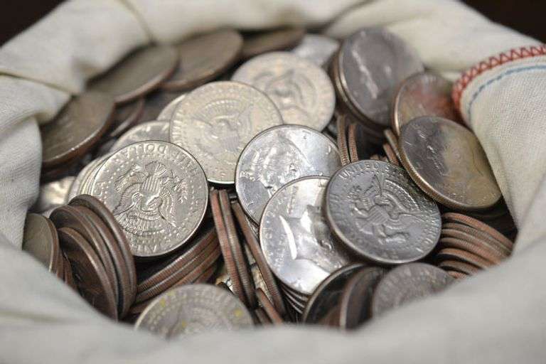 $500 Bag Of Kennedy Half Dollars Clad