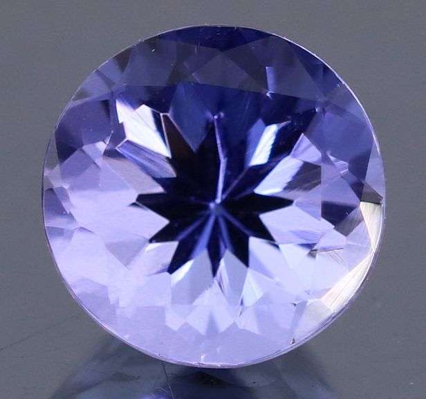 Gorgeous 1.32ct blue violet Tanzanite solitaire