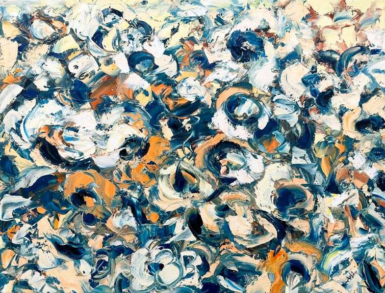 Original Signed Abstract Painting