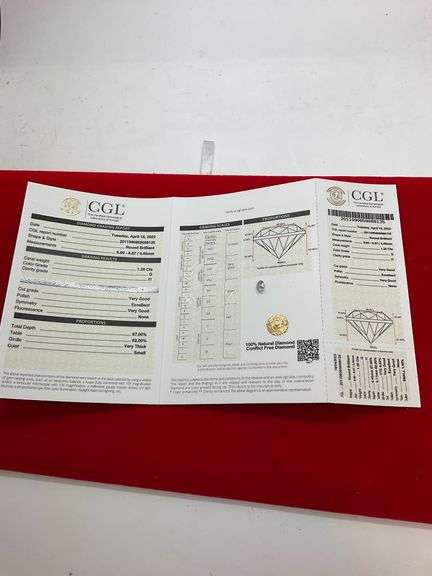 CERTIFIED NATURAL LOOSE DIAMOND 1.30 CARAT.