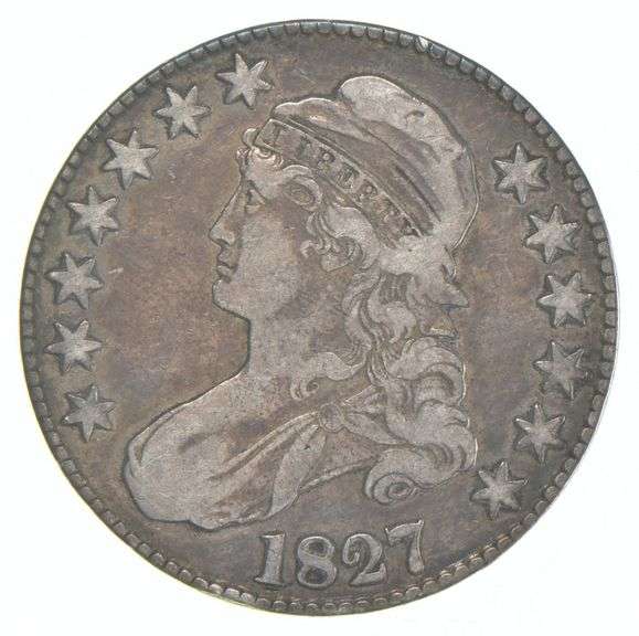 1827 Capped Bust Half Dollar