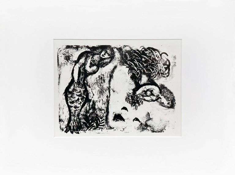 Marc Chagall Matted Art Print