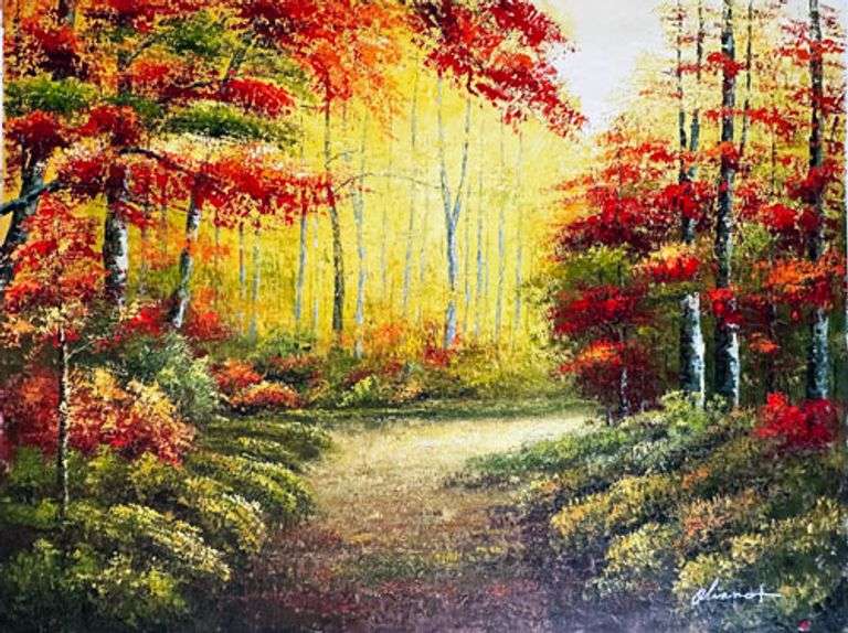 VERY NICE BEAUTIFUL PAINTING ON CANVAS