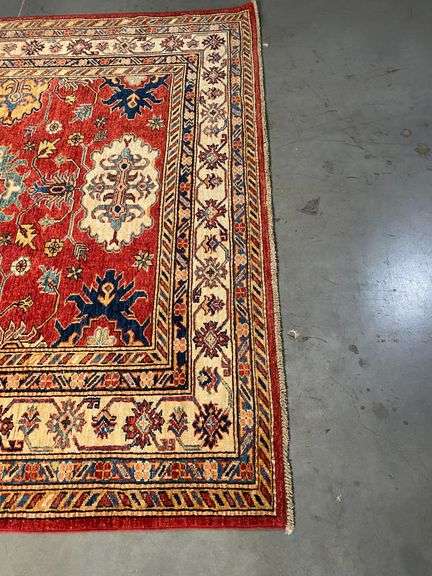 Stunning Fine Kazak Runner 5.6x7.3
