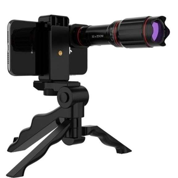 Ultra HD 32x Zoom Telescope Phone Camera Lens Set