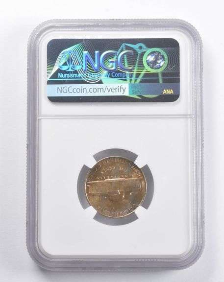 MS65 1950-D Jefferson Nickel NGC INSANE COLOR