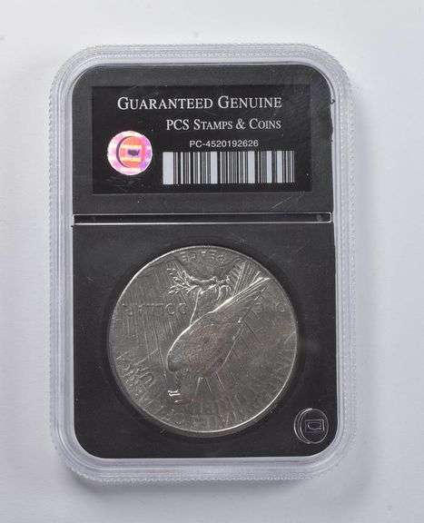 Genuine UNC 1926 Peace Silver Dollar PCS