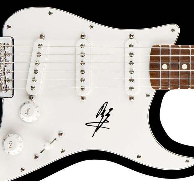Jimmy Page Autographed Facsimile Signed Guitar