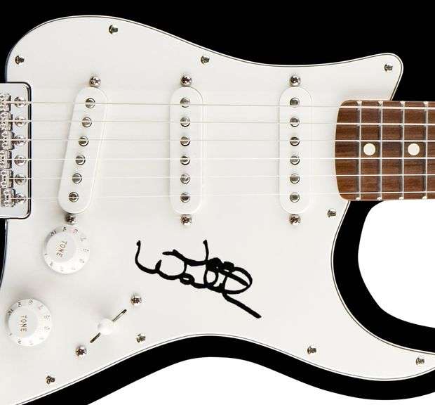 Joe Walsh Autographed Facsimile Signed Guitar
