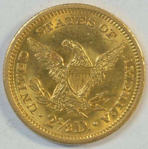 Gorgeous Choice BU 1907 US $2.50 Liberty Gold Piece. Full strike