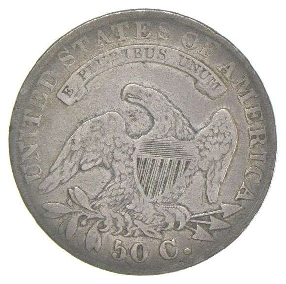 1833 Capped Bust Half Dollar O-115 R5+