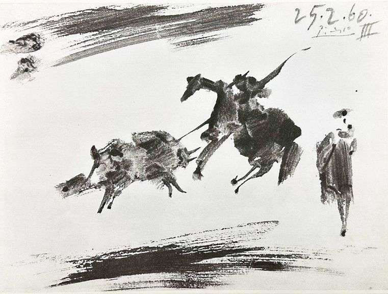 Picasso Matted Art Print