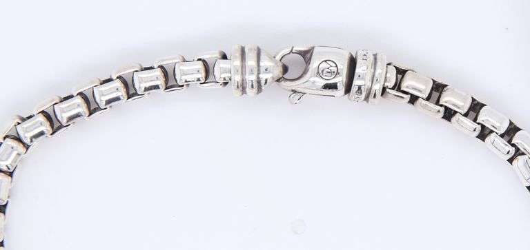 David Yurman Small Box Chain Bacelet