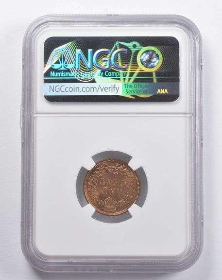 MS64 RB 1906 Indian Head Cent NGC