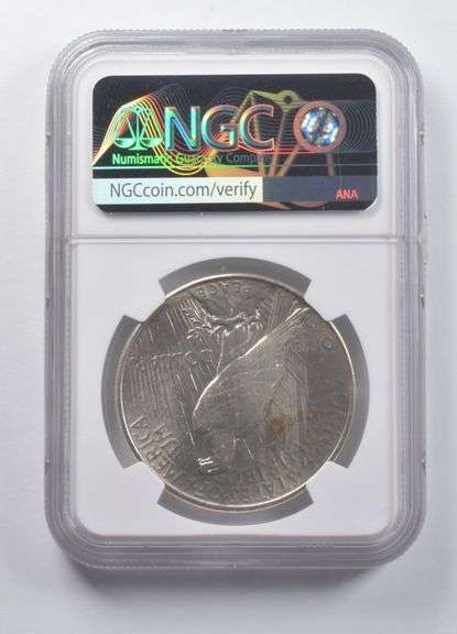 BU 1934 Peace Silver Dollar 100th Anniversary NGC
