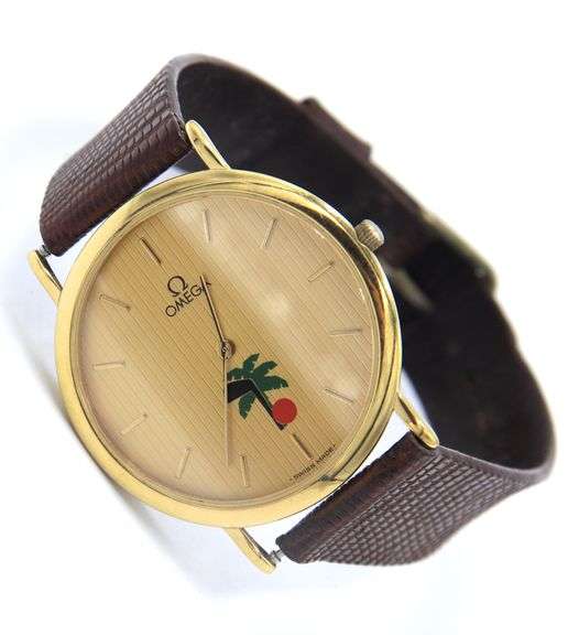 Omega De Ville Quartz Golf Club Dial Watch