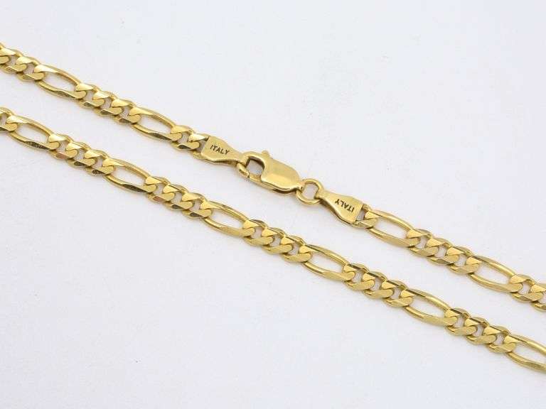 Useful Long & Durable 14k Link Necklace