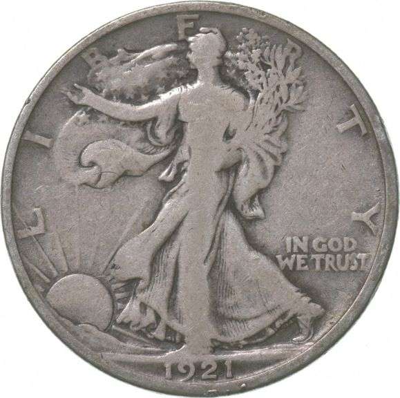 1921-D Walking Liberty Half Dollar Key Date