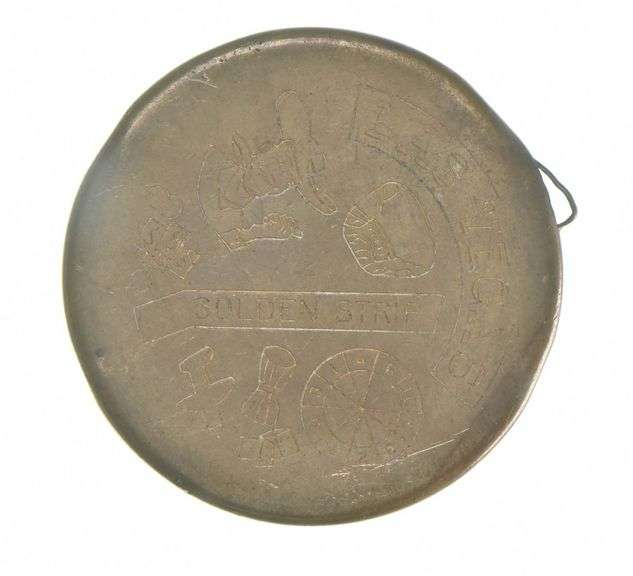 1923 Peace Silver Dollar Las Vegas Golden Strip Mount Souvenir