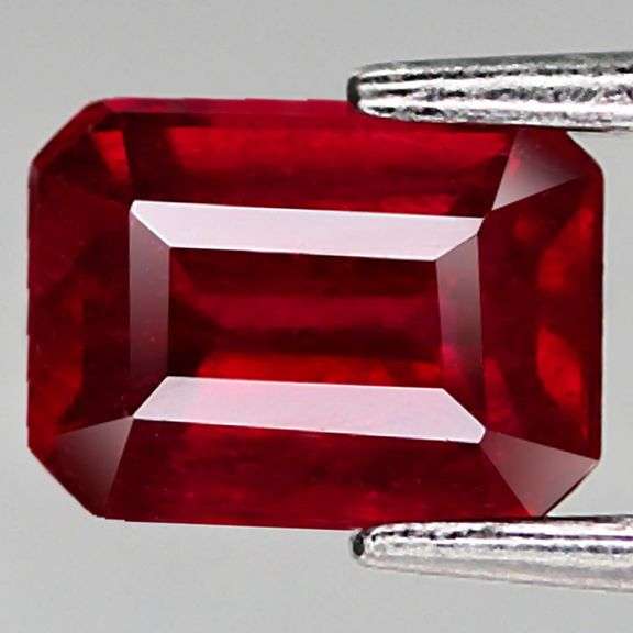Eye catching 1.28ct rich blood red Ruby