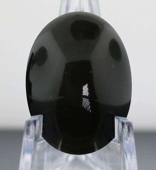 Mesmerizing 26.05ct Mexican Obsidian Cabochon
