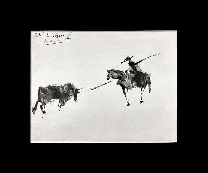 Picasso Matted Art Print