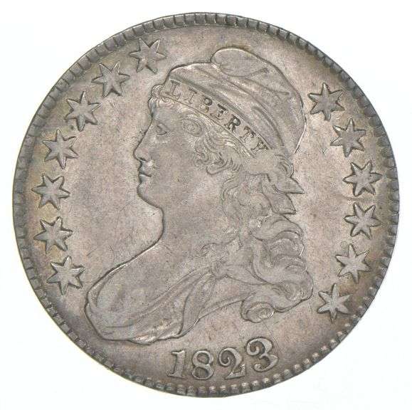 1823 Capped Bust Half Dollar 108