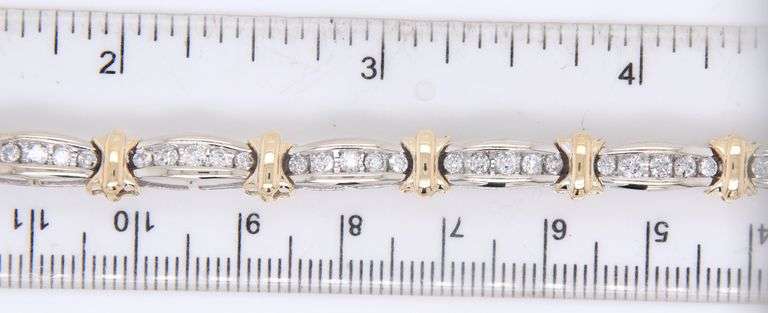 Majestic 2ctw Channel Set Diamond Bracelet
