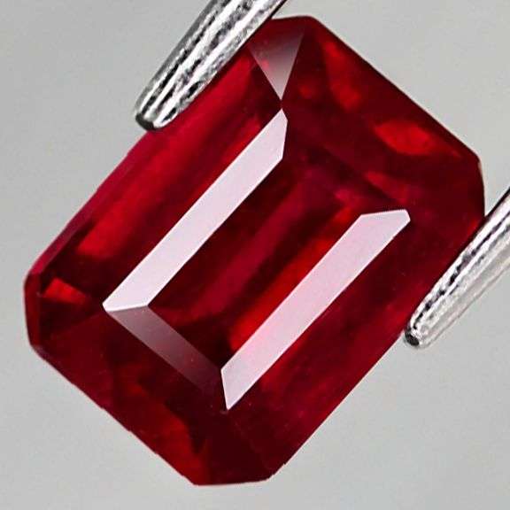 Eye catching 1.28ct rich blood red Ruby