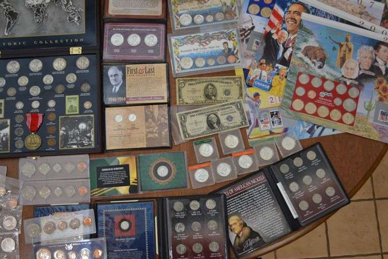 Large Size Estate Coin Collection With SILVER!!!