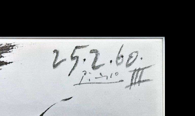 Picasso Matted Art Print