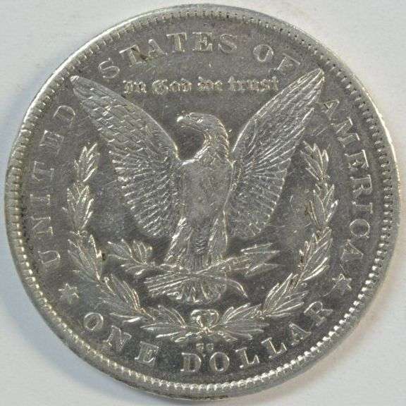 Well struck 1878-CC Morgan Silver Dollar. Key date