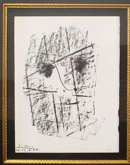 Picasso original lithograph from rare limited edition