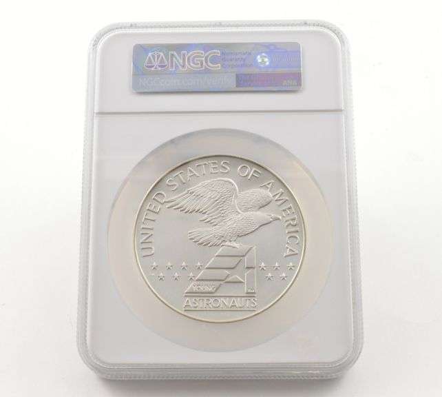 MS69 (1989) P Young Astronauts - SWO-20811A Silver - 12 Oz Silver NGC