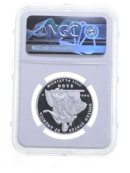 PF70 UCAM 2004-W $100 American Platinum Eagle - Graded NGC