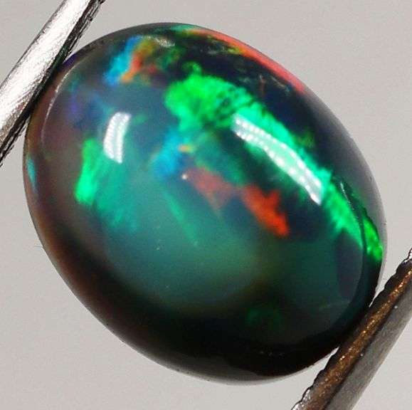 Fiery flashing 1.96ct Ethiopian bi-color Opal