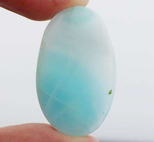 Simply stunning 32.38ct Larimar cabochon