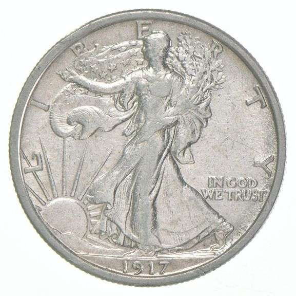 1917-D Walking Liberty Half Dollar