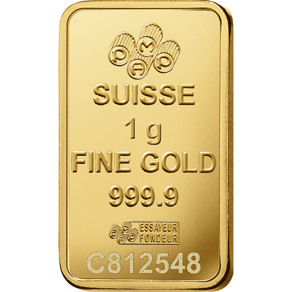 PAMP Suisse 1 GRAM GOLD BAR