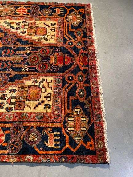 Stunning Vintage Persian Rug 4'.5"X9'.4"