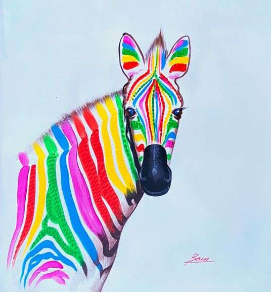 UNIQUE AND BEAUTIFUL PAINTING ON CANVAS