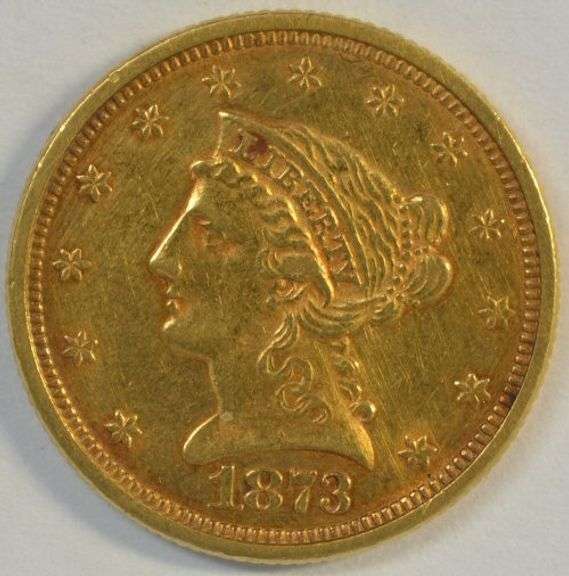 Needle-sharp better 1878 US $2.50 Liberty Gold Piece