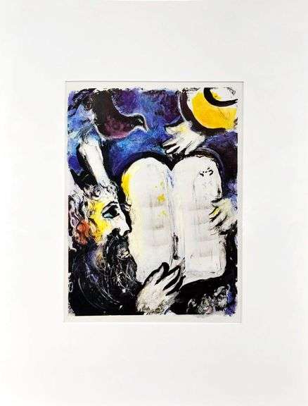 Marc Chagall Matted Art Print