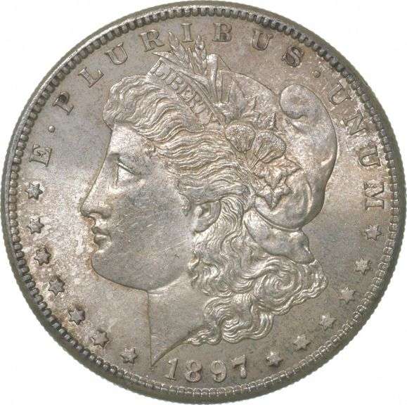 1897-S Morgan Silver Dollar