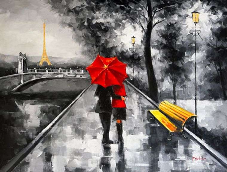 UNUQUE BEAUTIFUL PAINTING ON CANVAS