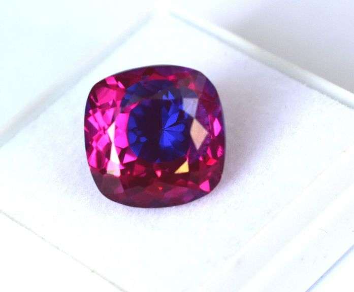 RARE-UNHEATED-UNTREATED-NATURAL-BI-COLOR- 11.00 CARAT PITAMBARI SAPPHIRE LOOSE GEMSTONE!