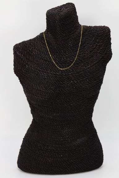 10k Yellow Gold Solid Figaro Link Chain 1.7mm Necklace 22"