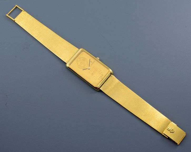 Legendary Corum Heritage Ingot 18K & 24K YG Watch