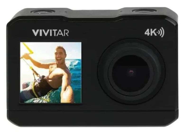 Vivitar 4k Dual-Screen Action Camera DVR922HD